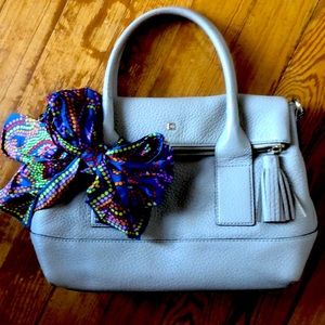 Gray Kate Spade Bag